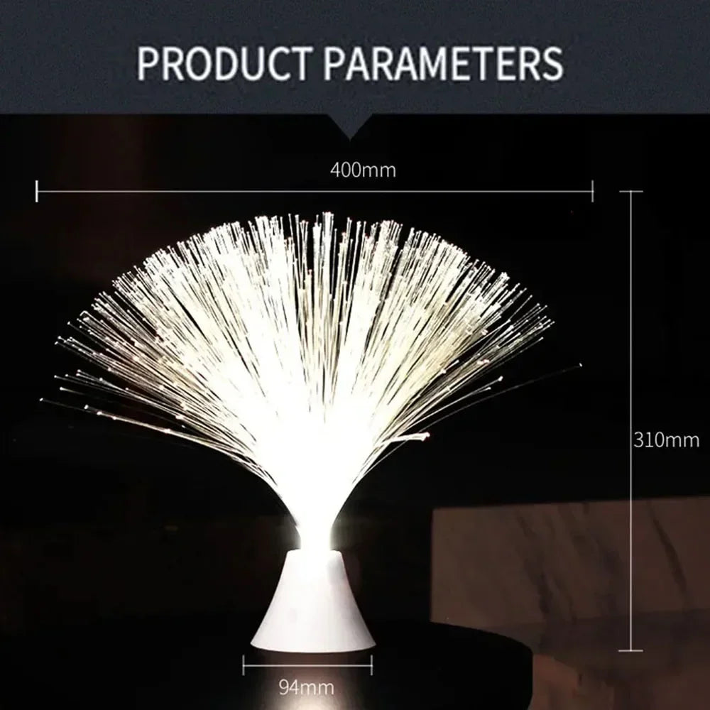 USB Fiberoptisk Natlampe