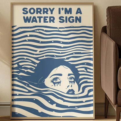 Moodfyldt Stjernetegn Lærredskunst