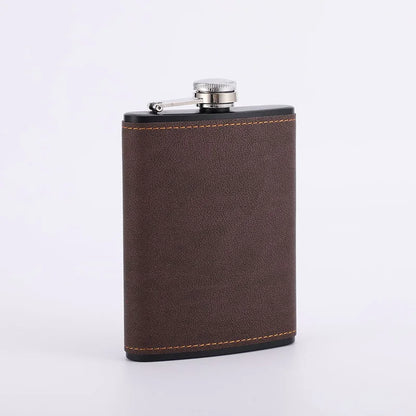 170/230 ml Bærbar Læder Hofteflaske