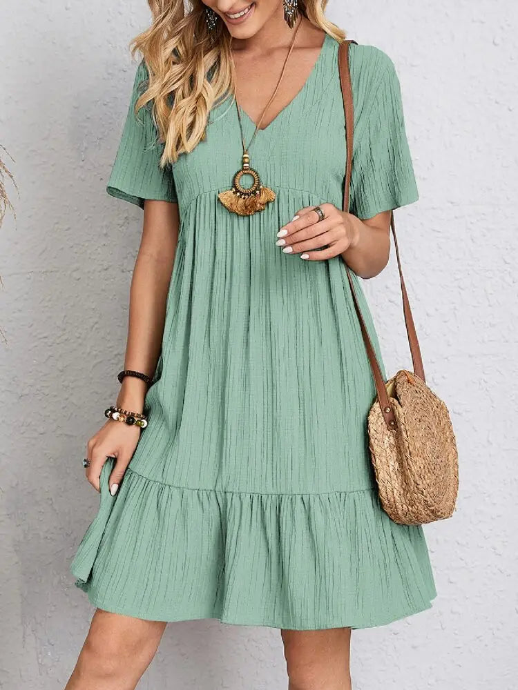 Dame Casual Sommer Minikjole