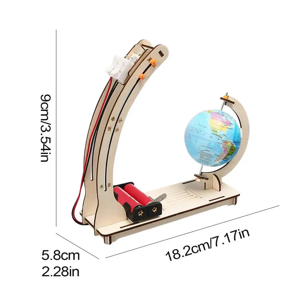 DIY Jordens Dag-Nat Videnskabslegetøj til Børn