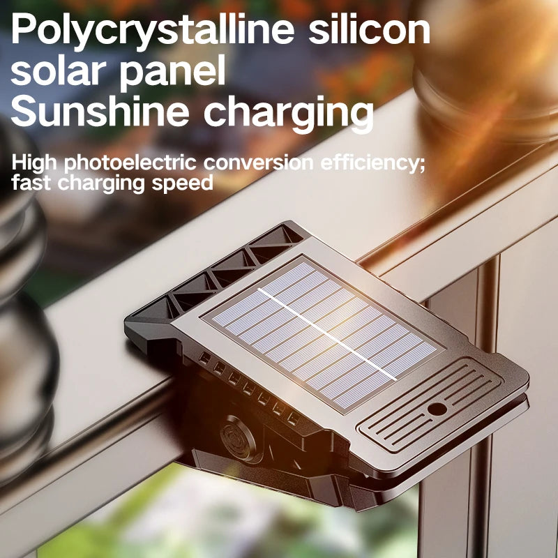 Udendørs Solcelledrevet Klemme LED-bevægelseslys