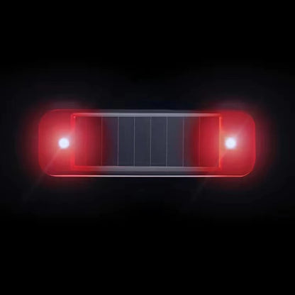 Mini LED Solcelle Advarselslys til Bil