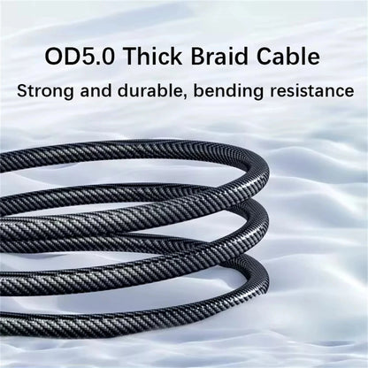 120W USB-C Hurtigopladningskabel med LED-Display