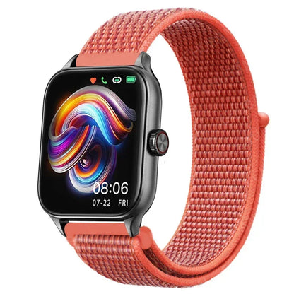 Nylonløkke Urrem til Amazfit, Samsung, Huawei, Xiaomi, Garmin
