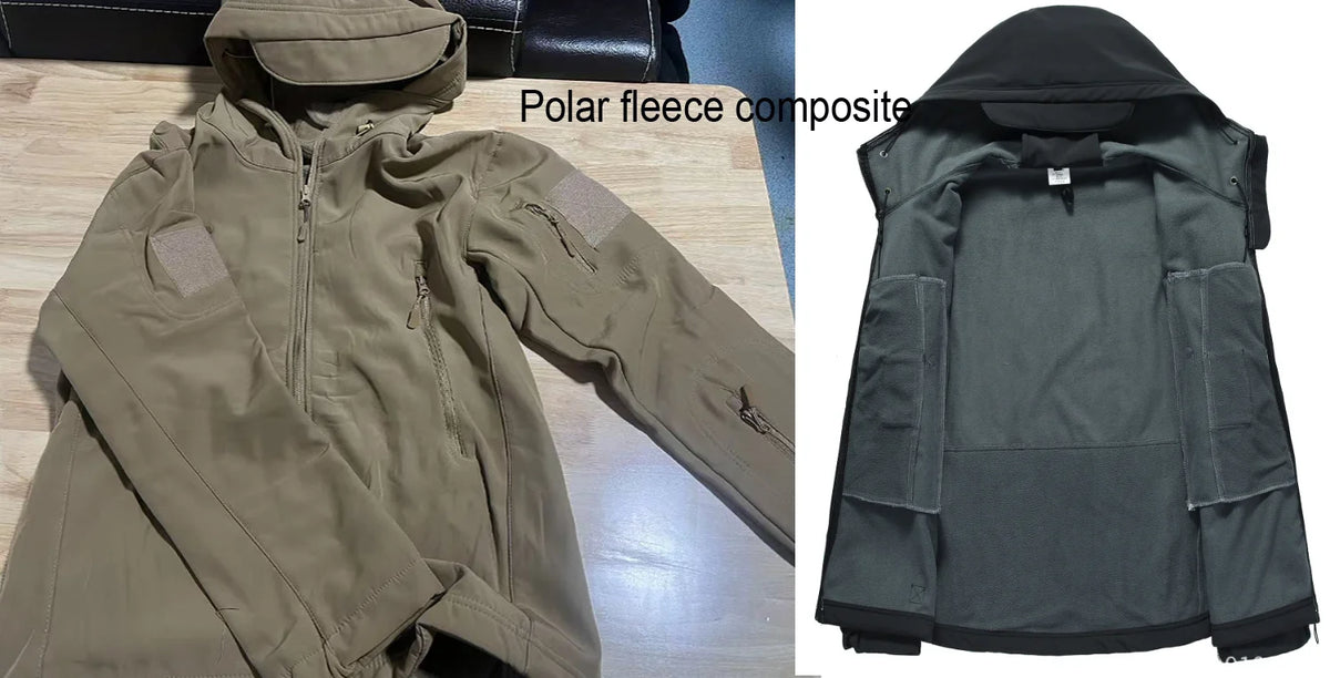 Varm Udendørsjakke til Herrer (M–5XL)
