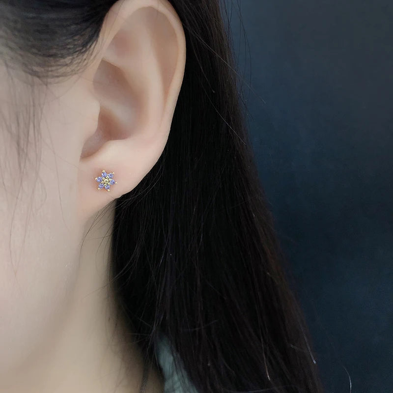 925 Sterling Sølv Mode Øreringe