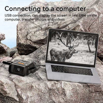 1080P Digital Nattekikkert 10x 800m med Stor Skærm