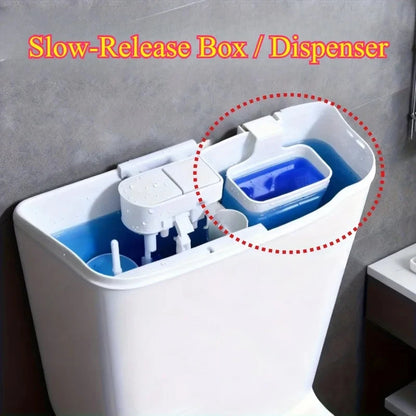 2 Stk. Rengøringsdispenser til Toilettank
