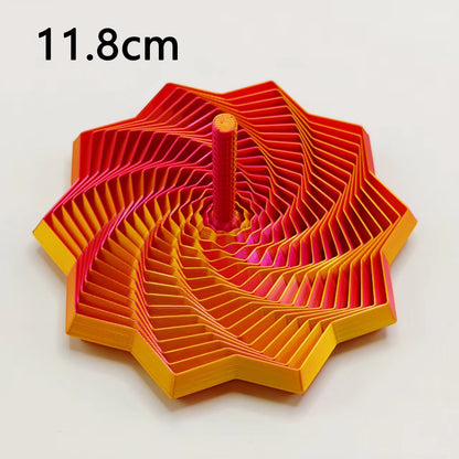 3D-Printet Spinnende Stjerne-Fidget-Legetøj