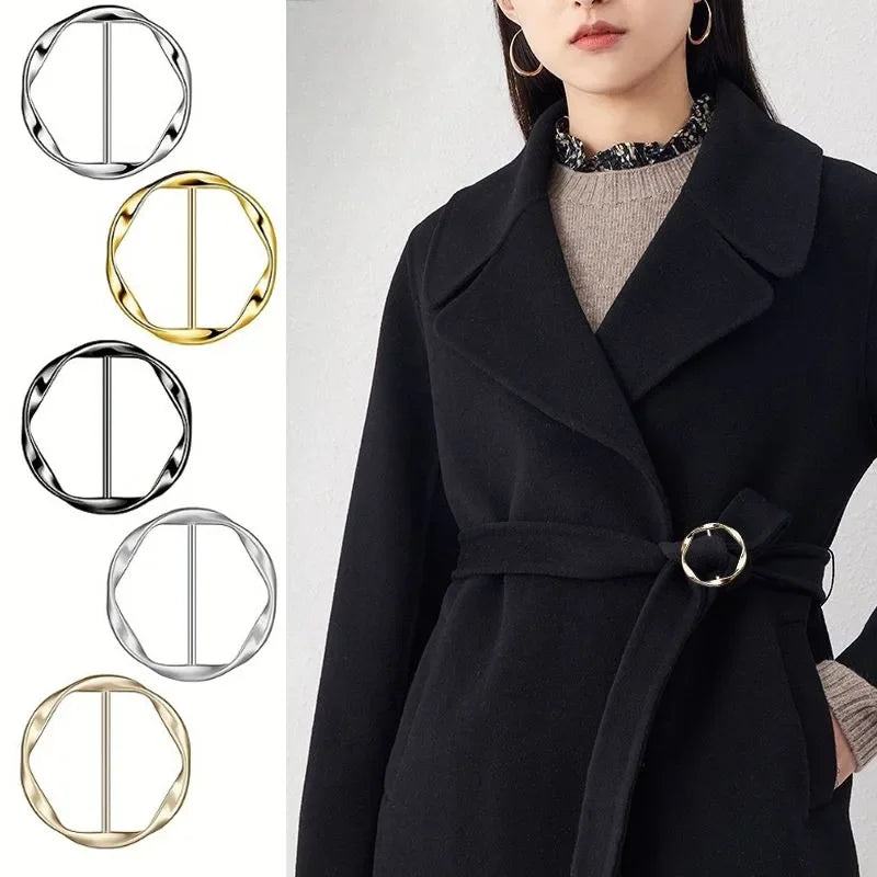 5 Stk. Metalspænder til Tøjringe