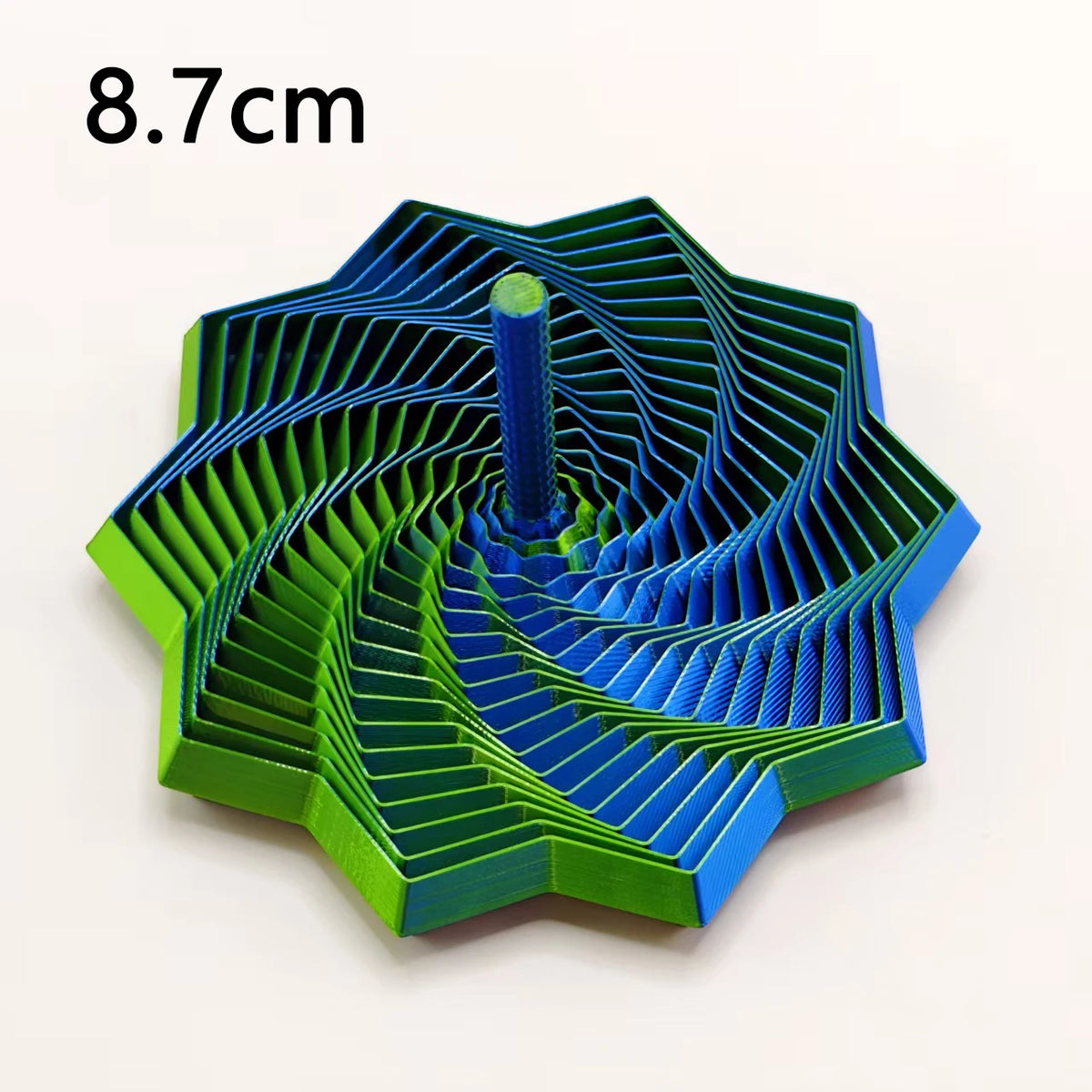 3D-Printet Spinnende Stjerne-Fidget-Legetøj