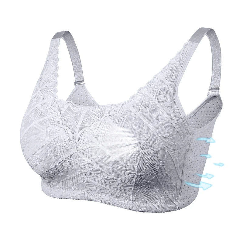 Justerbar Bomulds Mastektomi Bh med Lomme