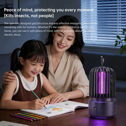 Genopladelig UV Myggedræber Lampe