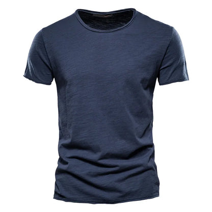 Blød og Let Herre T-Shirt til Sommer