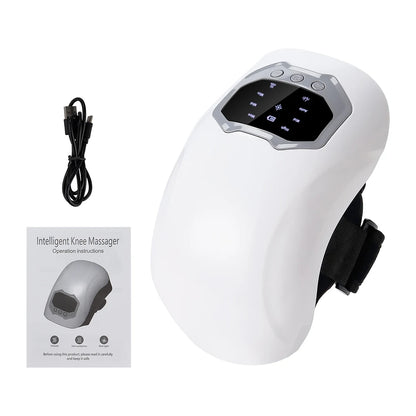 Smart Knæmassager med Varme og Vibration