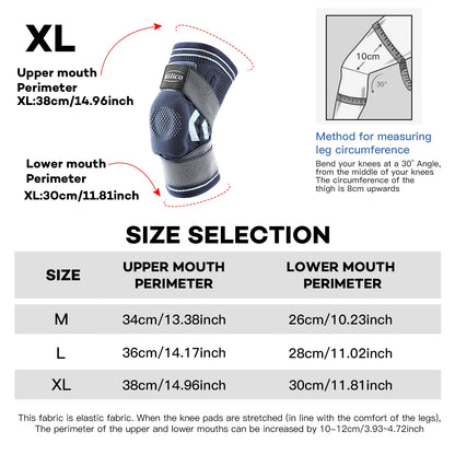 1 Stk. Knæstøttekompressionsærme til Sportsstøtte
