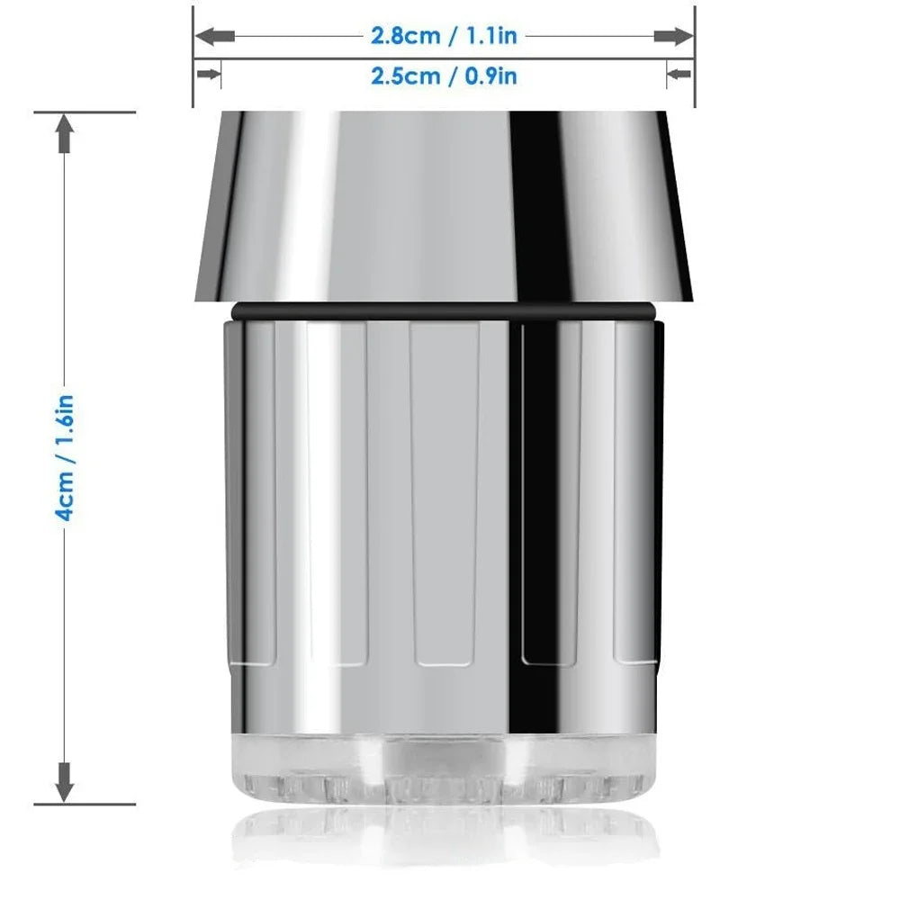 LED Vandhane Lys med Vandbesparende Strålesamler