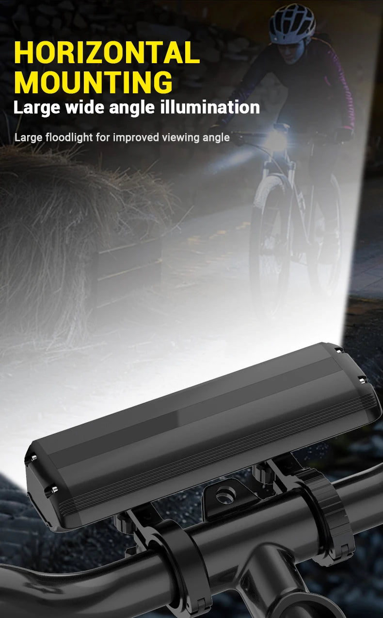 USB Genopladelig LED Cykelforlygte