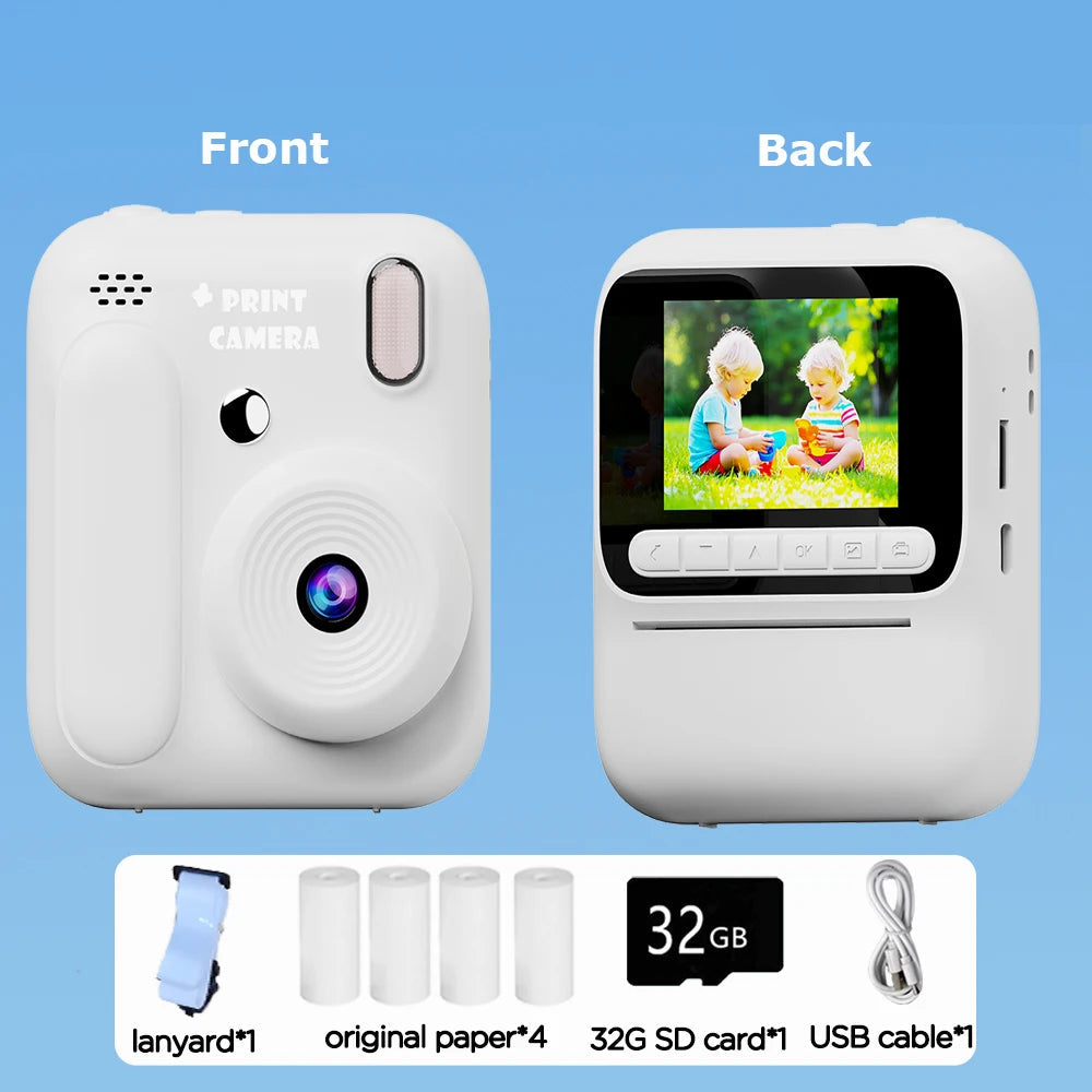 Børns Instantkamera med Farvefotoprint