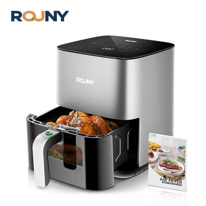 5L Airfryer med Touch-Betjening og Vindue