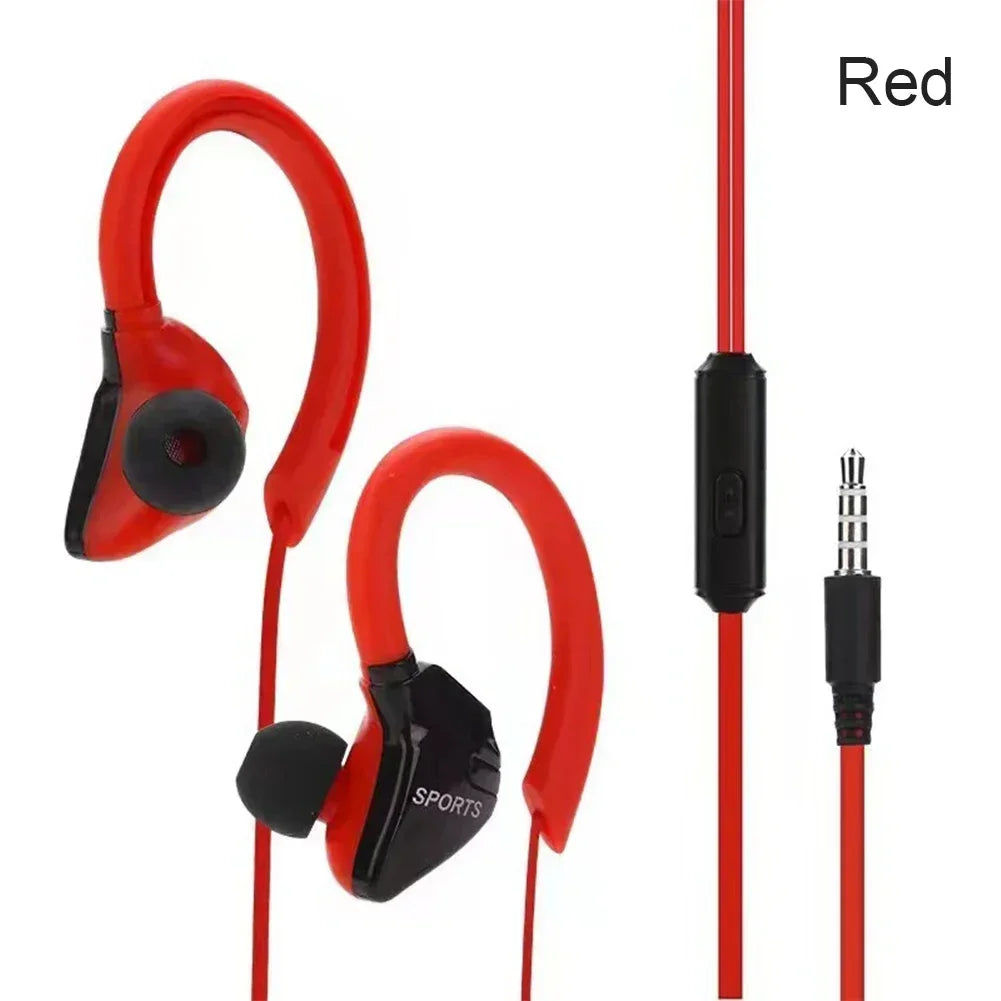 In-ear Kablede Sportshovedtelefoner med Ørekrog