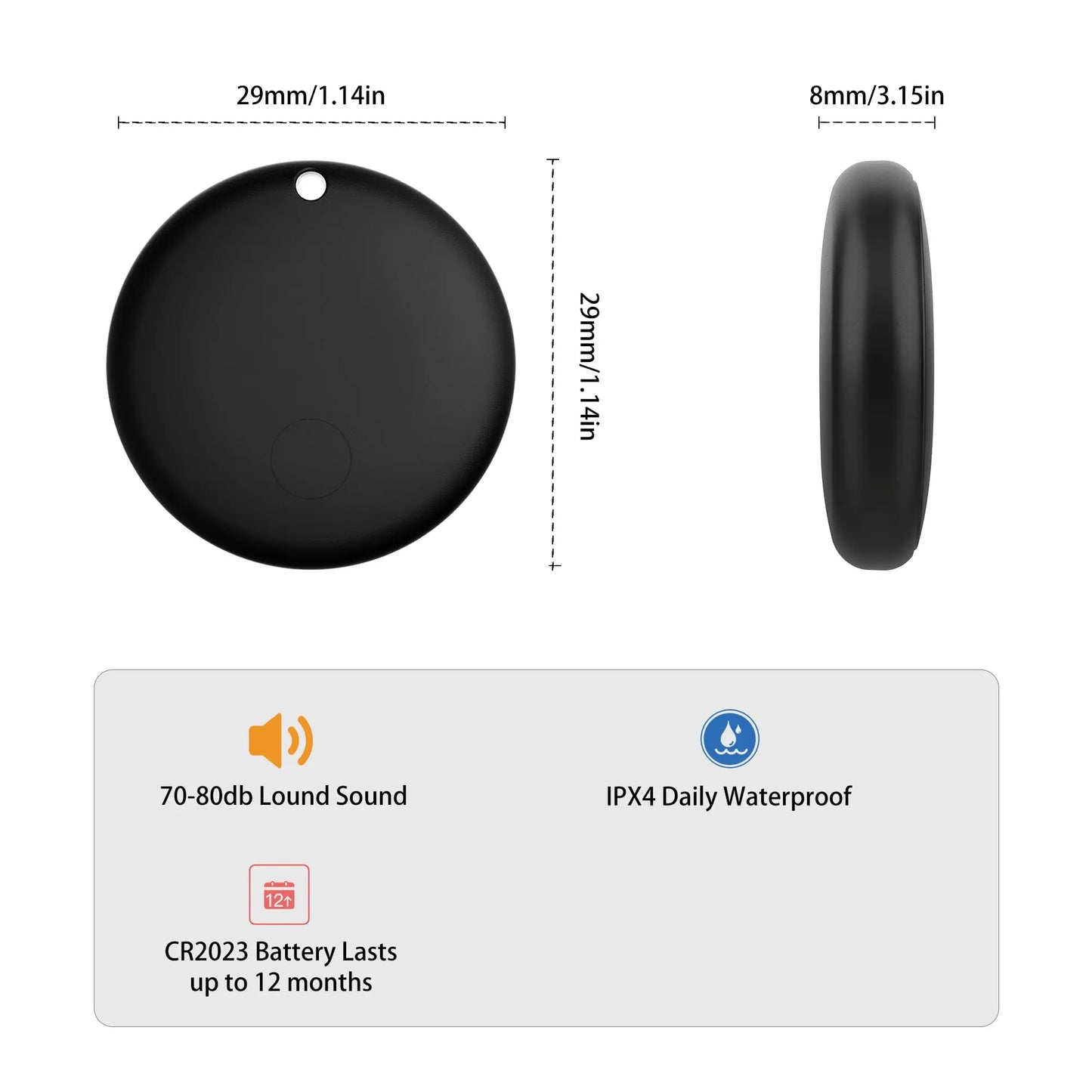 Smart Tracker Tag til Apple