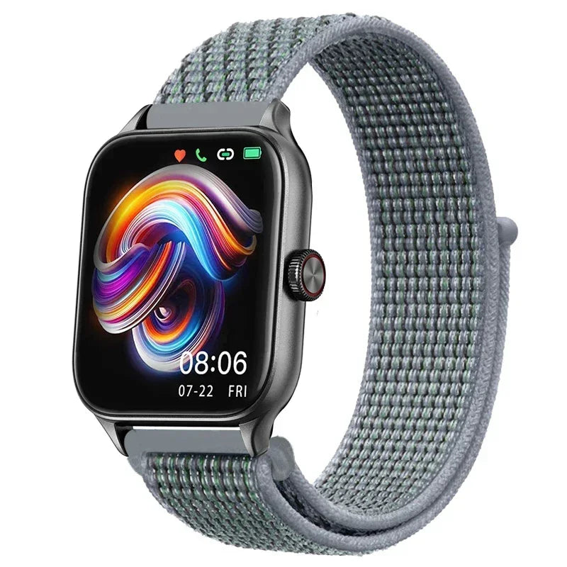 Nylonløkke Urrem til Amazfit, Samsung, Huawei, Xiaomi, Garmin