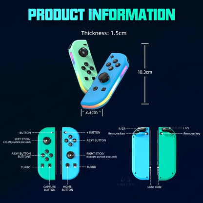 Dual Vibration Joystick til Switch