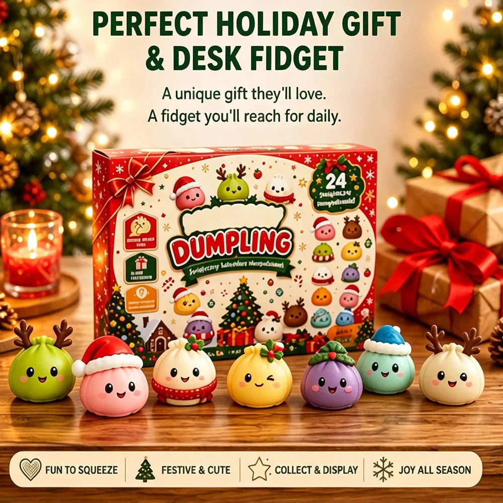 Julekalender med Squishy-Legetøj og 24 Overraskelser