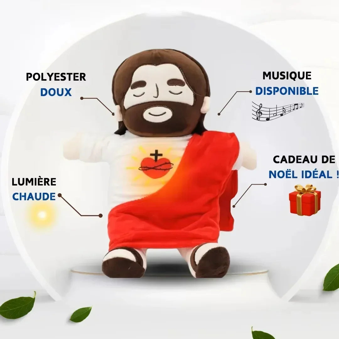 Åndende Jesus Bamse – Blød og Beroligende til Børn