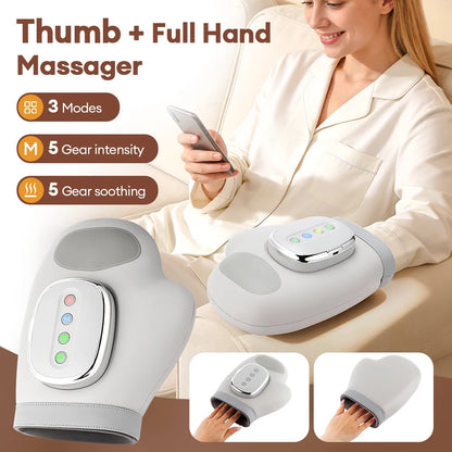 Elektrisk Håndmassager til Fingre og Håndflade