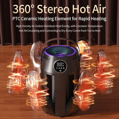 Bærbar Skotørrer med Timer Hurtig Tørring Sterilisering