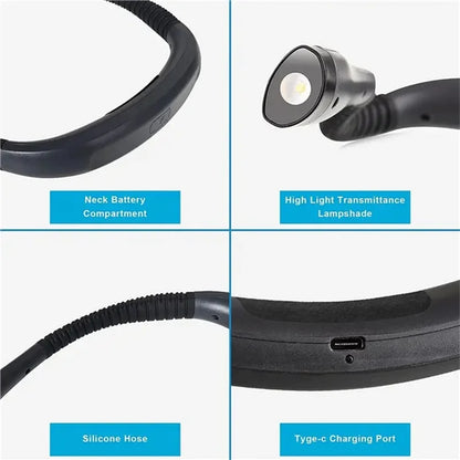 Bøjelig Nakkelys til Boglæsning