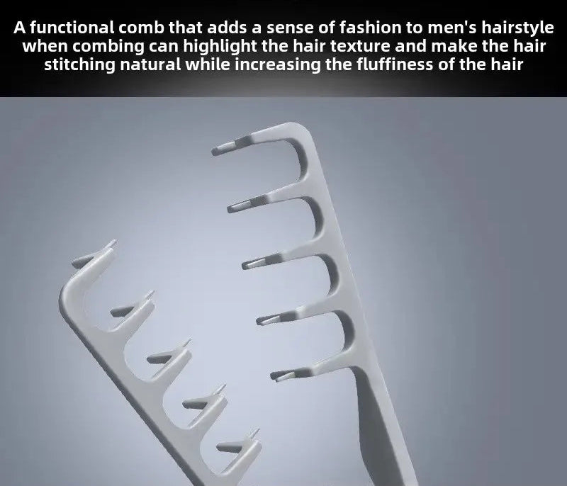 Bredtandet Voluminerende Hårkam til Mænd