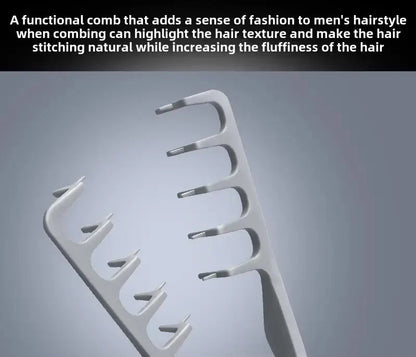 Bredtandet Voluminerende Hårkam til Mænd