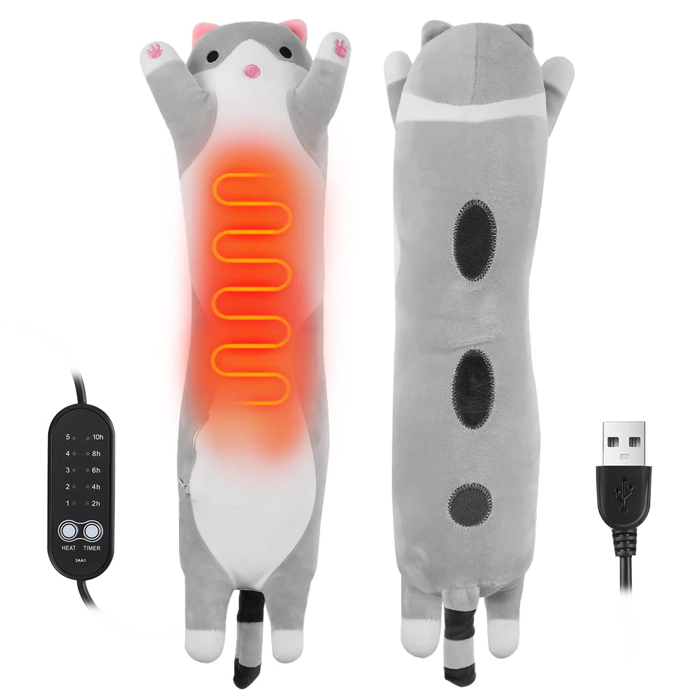USB-opvarmet Katteplyspude til Menstruationssmerter