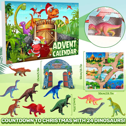 Dinosaur Tema Juleadventskalender