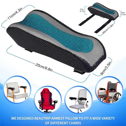 Armpuder til Kontor- og Gamingstole – Kølegel eller Memory Foam
