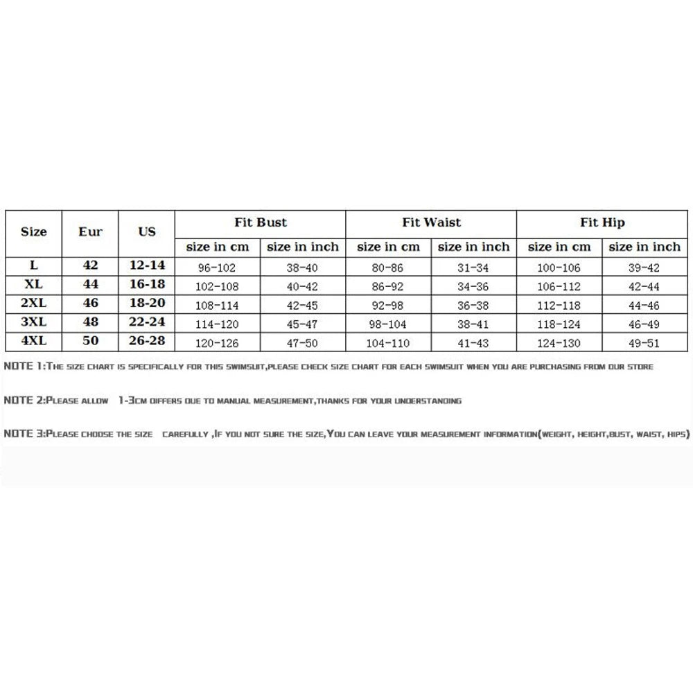 Plus Size Badedragt – Komfortabel Pasform
