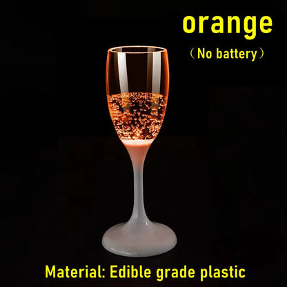 LED Champagne Festlys Glas