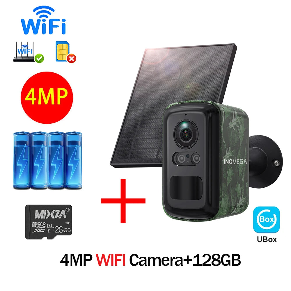 5MP 4G- og WiFi Vildtkamera med Solpanel