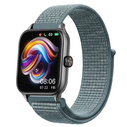 Nylonløkke Urrem til Amazfit, Samsung, Huawei, Xiaomi, Garmin