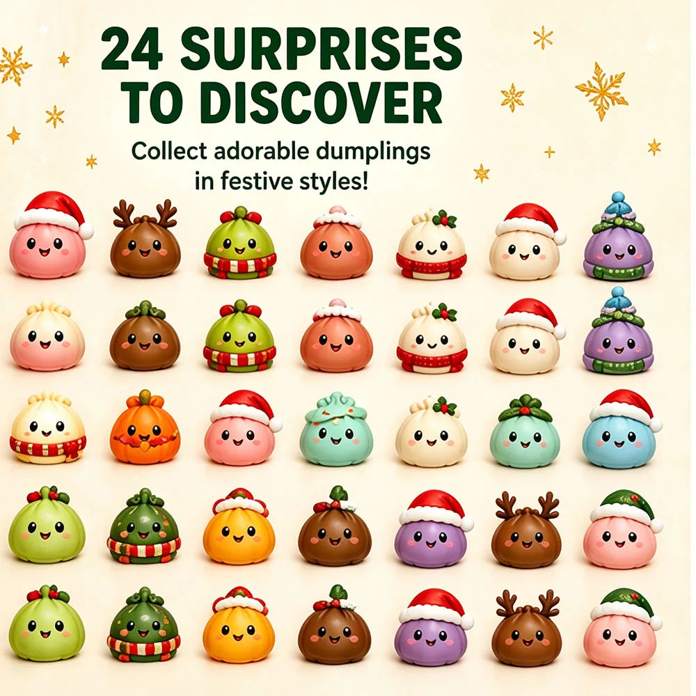 Julekalender med Squishy-Legetøj og 24 Overraskelser