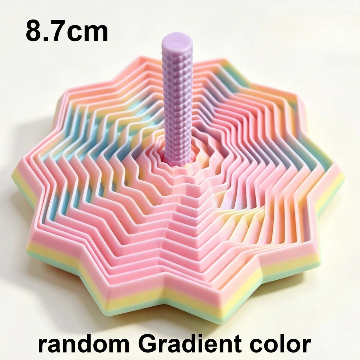 3D-Printet Spinnende Stjerne-Fidget-Legetøj
