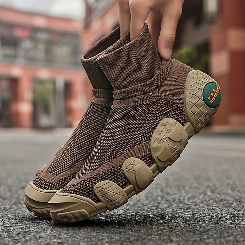 Herresneakers i Åndbart Mesh