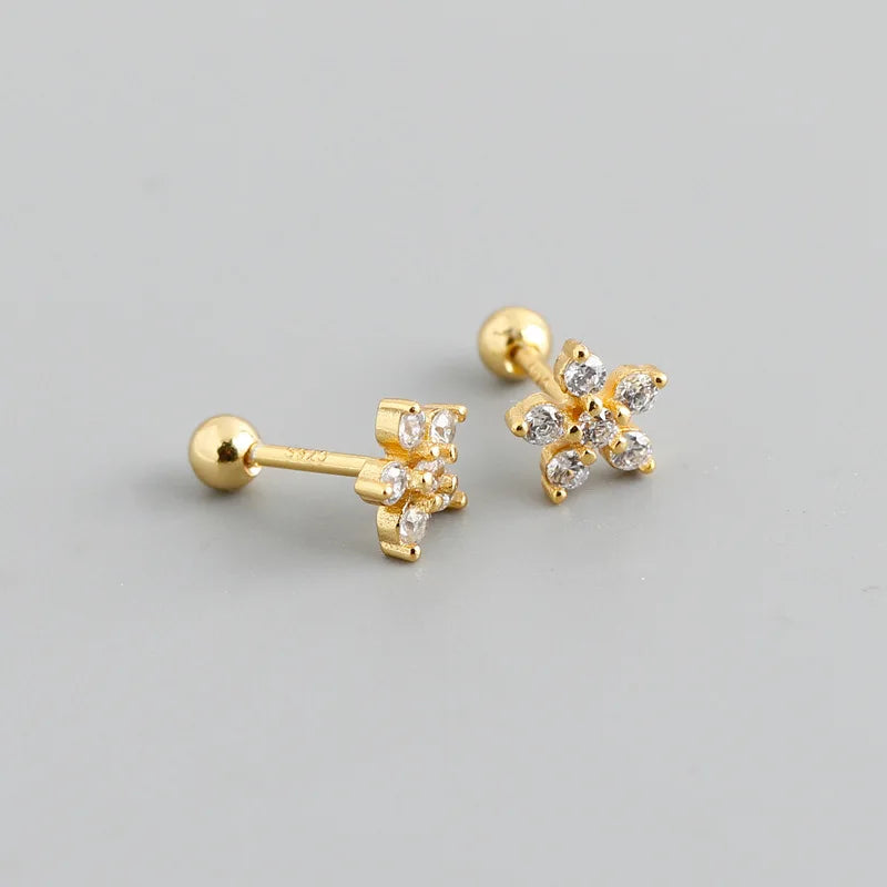 925 Sterling Sølv Mode Øreringe