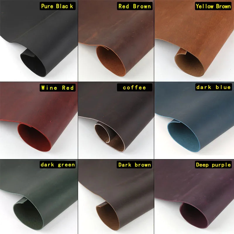Crazy Horse-Kohud til DIY-Læderhåndværk