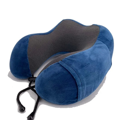 U-formet Memory Foam Rejsepude til Nakken
