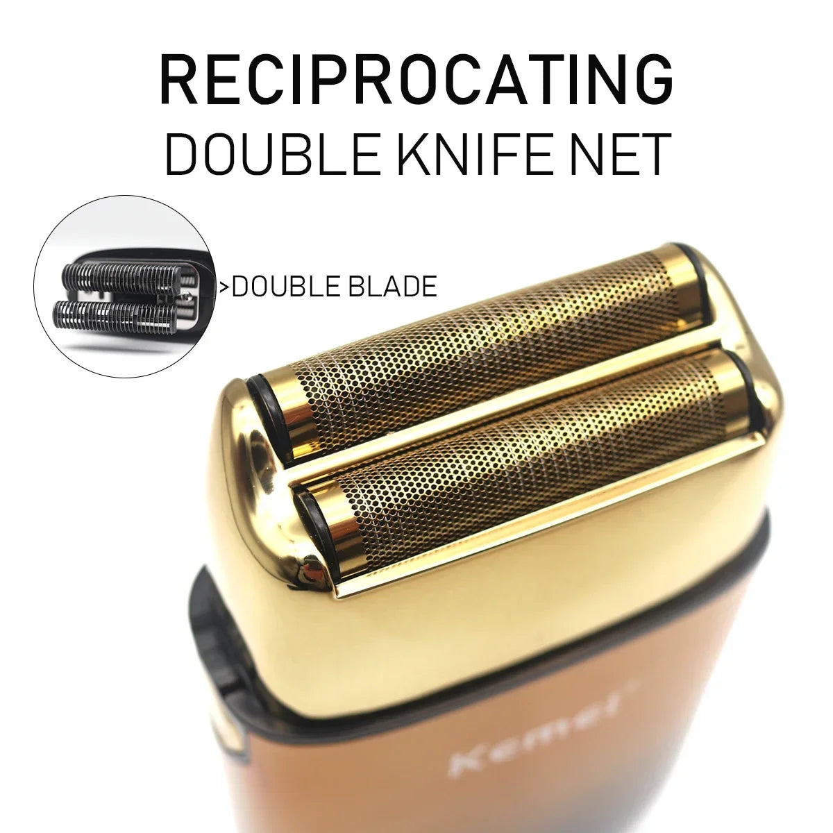 Elektrisk Skæg- og Hårtrimmer til Mænd